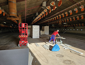 Oprava podhledu a střechy